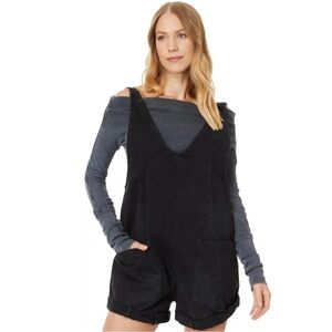 Women's Black Free People Overalls (Shortalls)